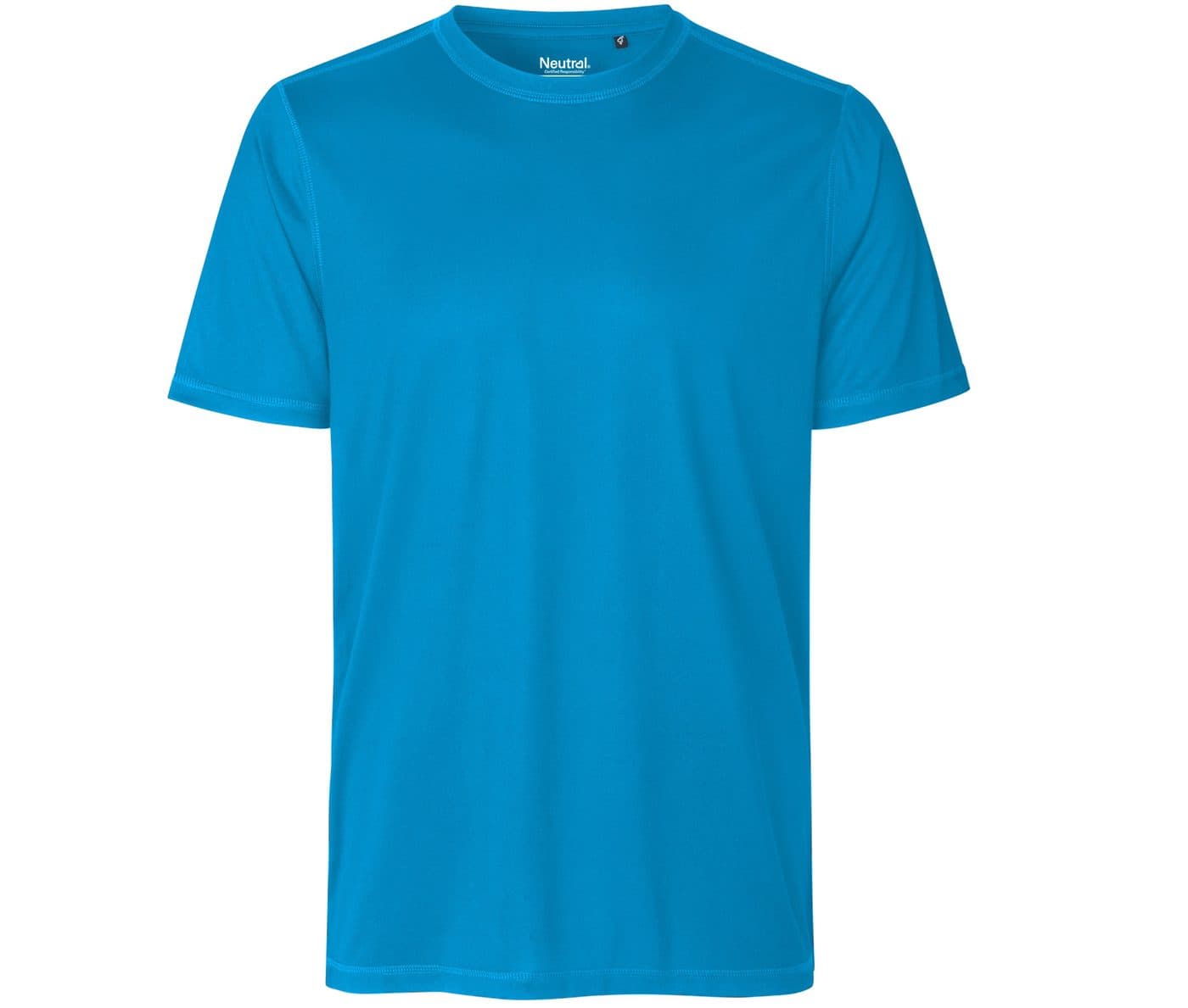 RECYCLED PERFORMANCE T-SHIRT coloris Saphir