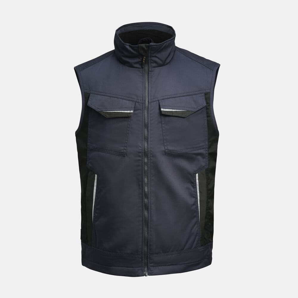 Jobman 7517 Service Vest Lined coloris Bleu marine