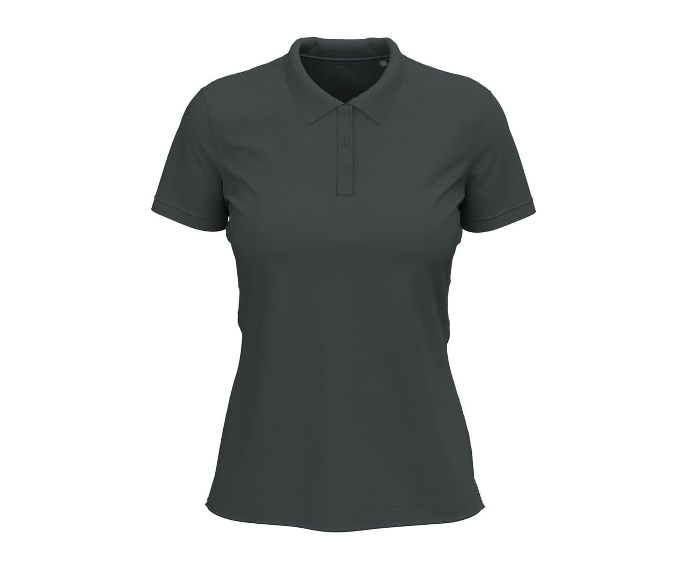STRETCH POLO coloris Gris ardoise