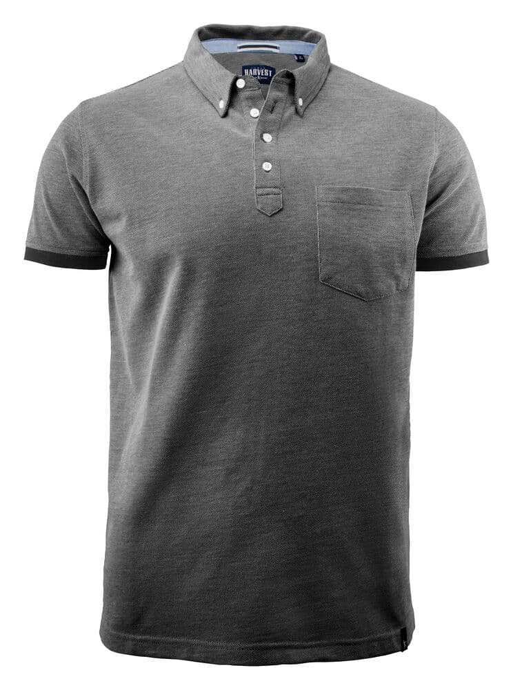 Larkford Polo Piqué Homme coloris Noir Mélange