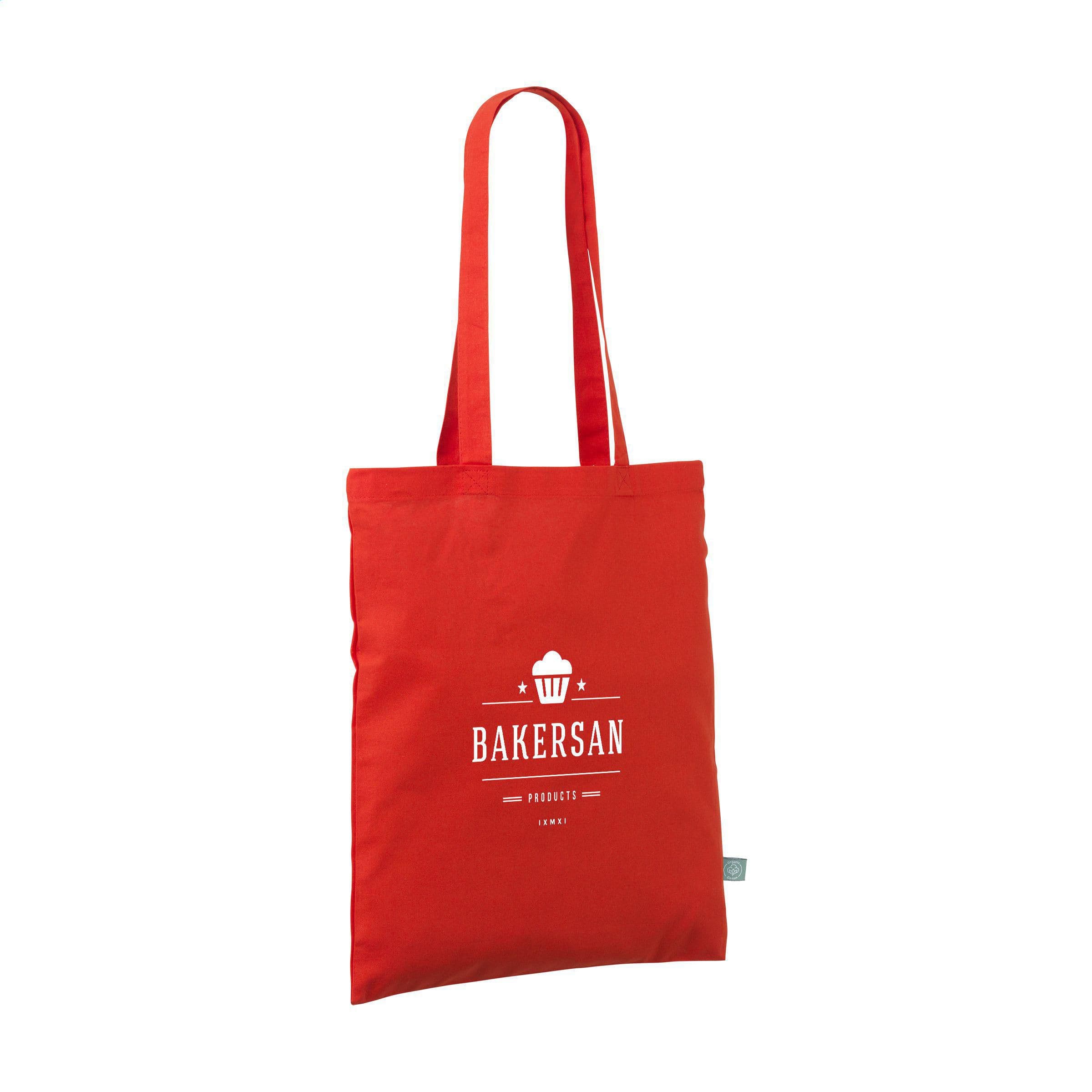 Sac Organic Cotton Shopper couleur (140 g/m²) en situation
