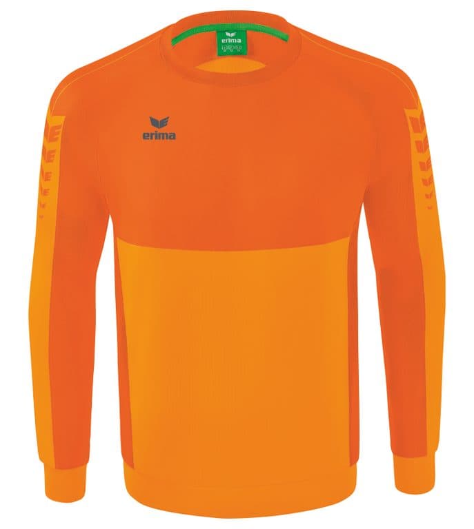 Sweat-shirt SIX WINGS coloris Orange / Orange