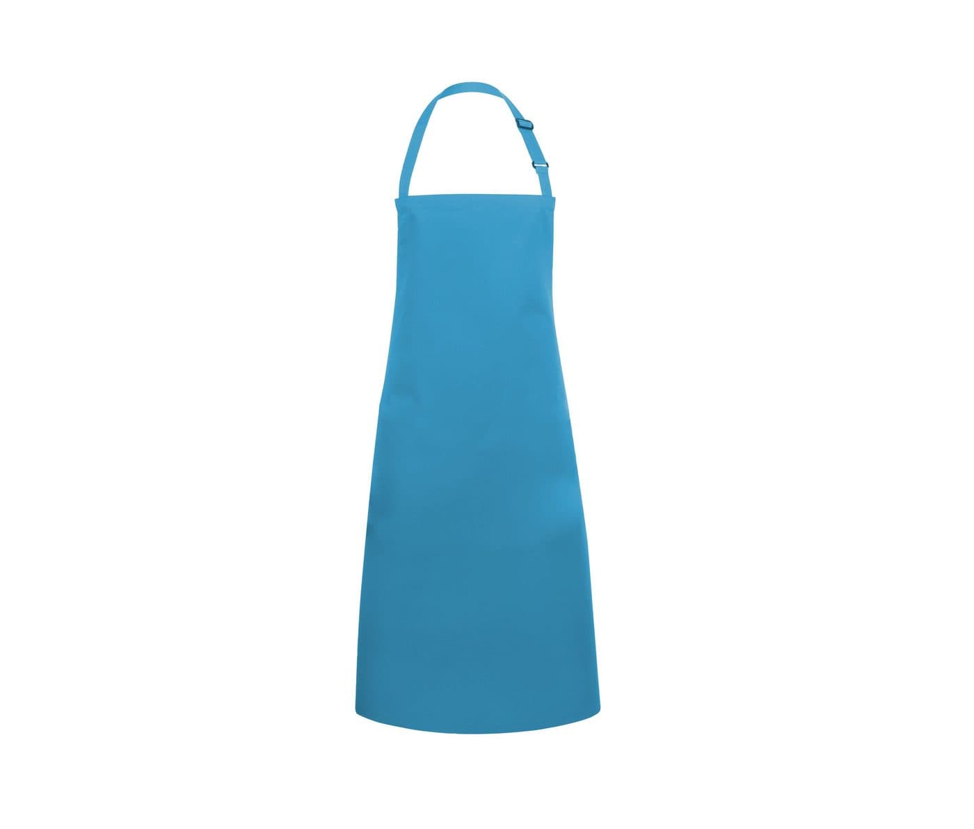 BIB APRON BASIC WITH BUCKLE coloris Turquoise
