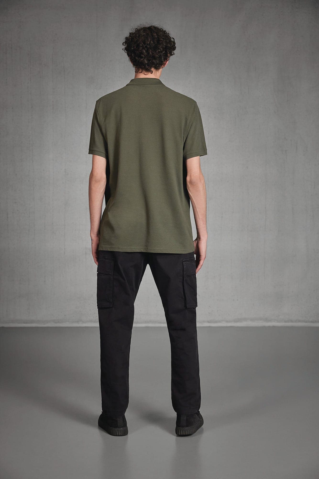 Polo bio homme en situation