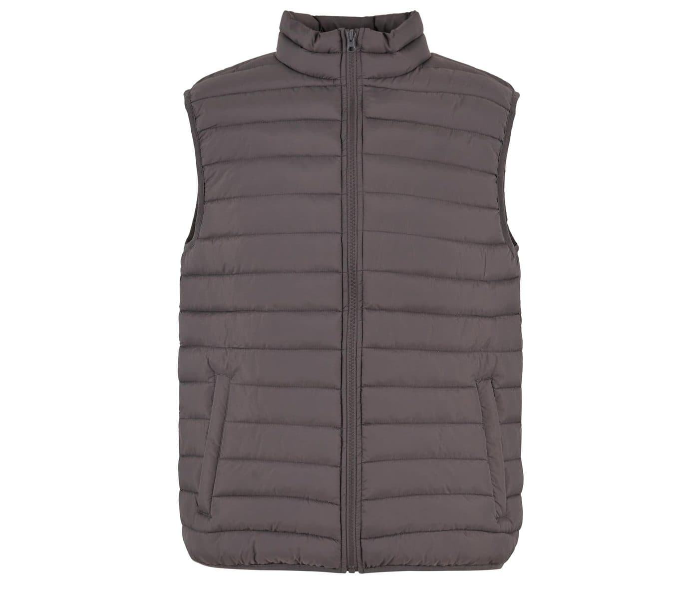LIGHT PUFFER VEST coloris Gris magnétique