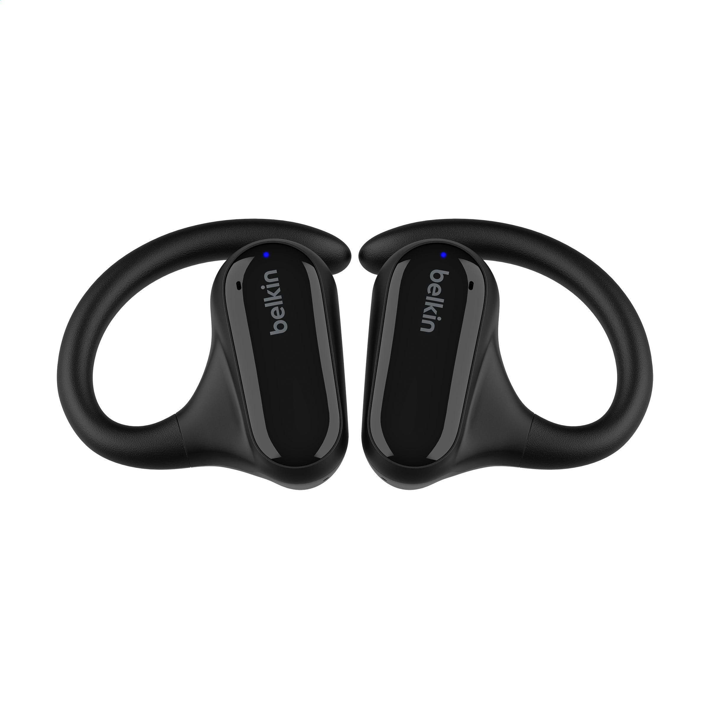 Écouteurs sans fil Belkin SoundForm ClearFit open-ear en situation