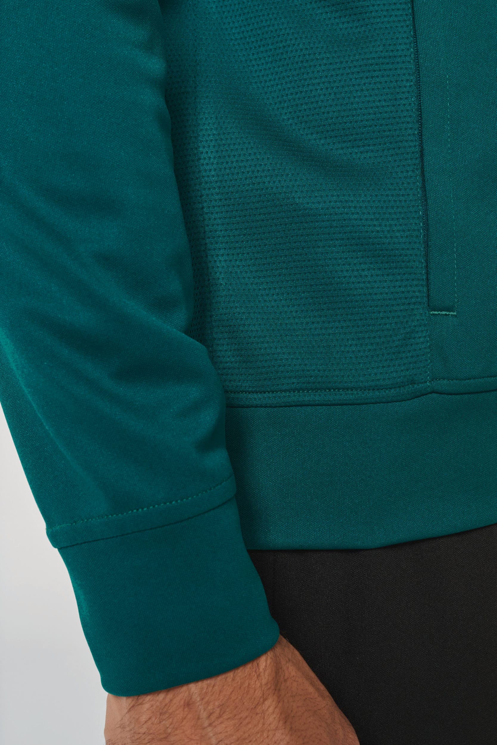 Veste de survêtement zippée unisexe en situation