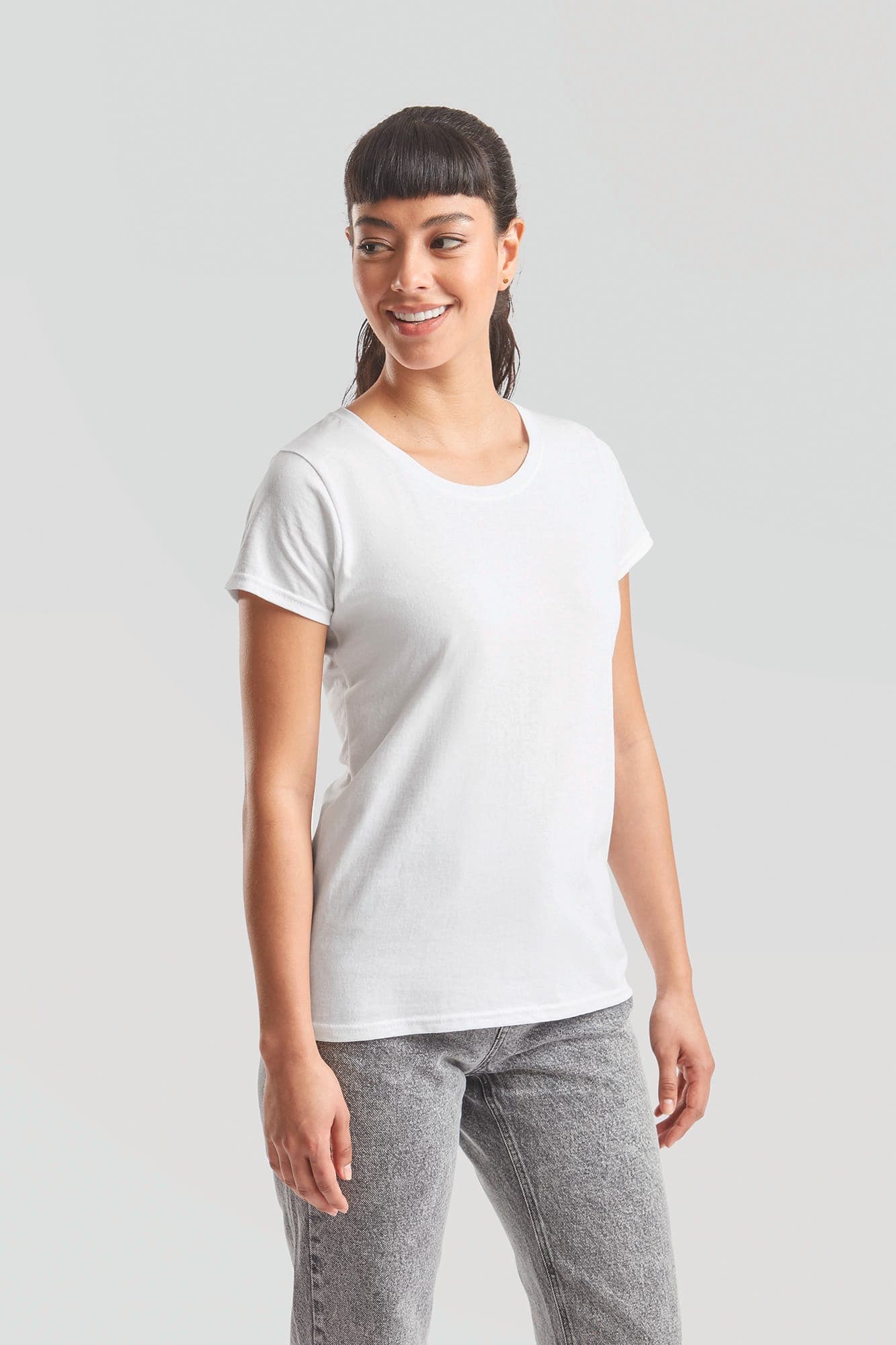 T-shirt Femme Original-T (Full Cut 61-420-0) en situation
