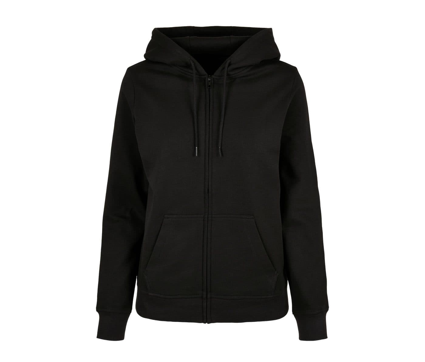 LADIES BASIC ZIP HOODY