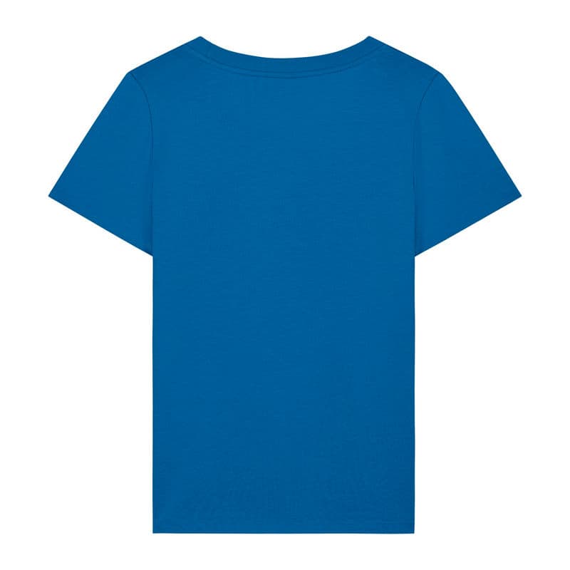 The iconic mid-light women’s fitted t-shirt coloris Bleu roi