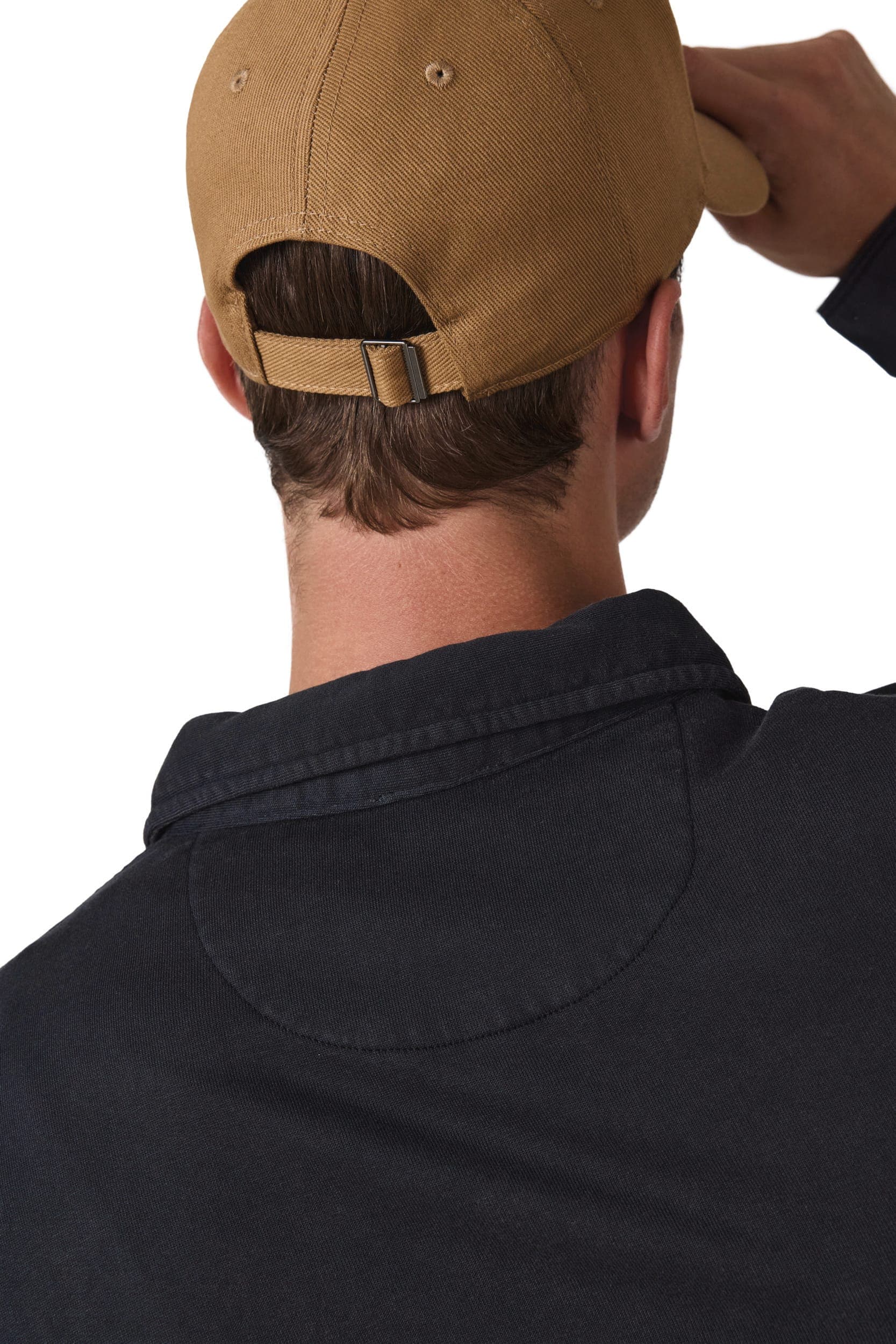 Casquette en coton bio 5 panneaux - K-up Gold Label en situation