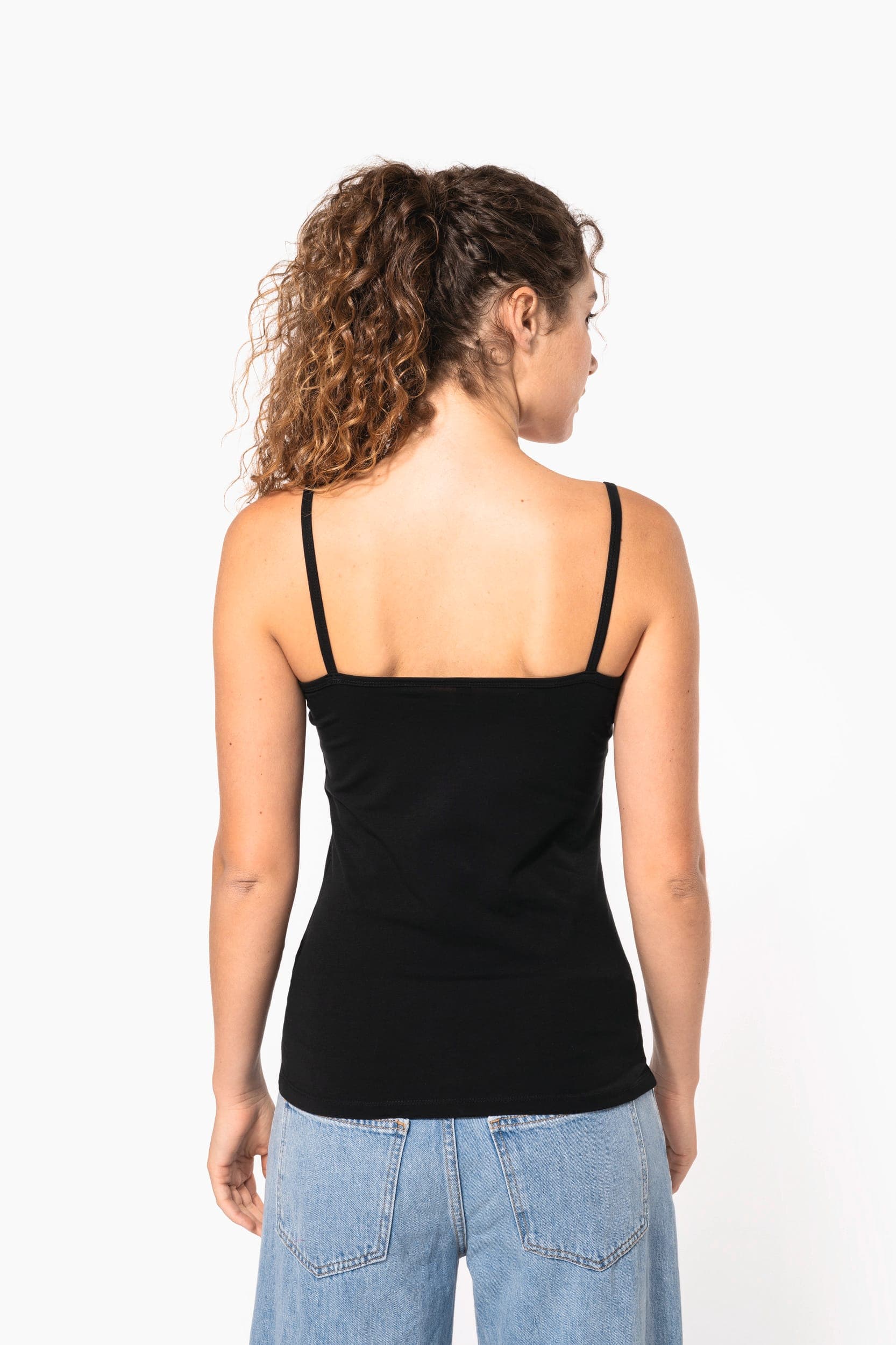 Débardeur à bretelles femme en situation