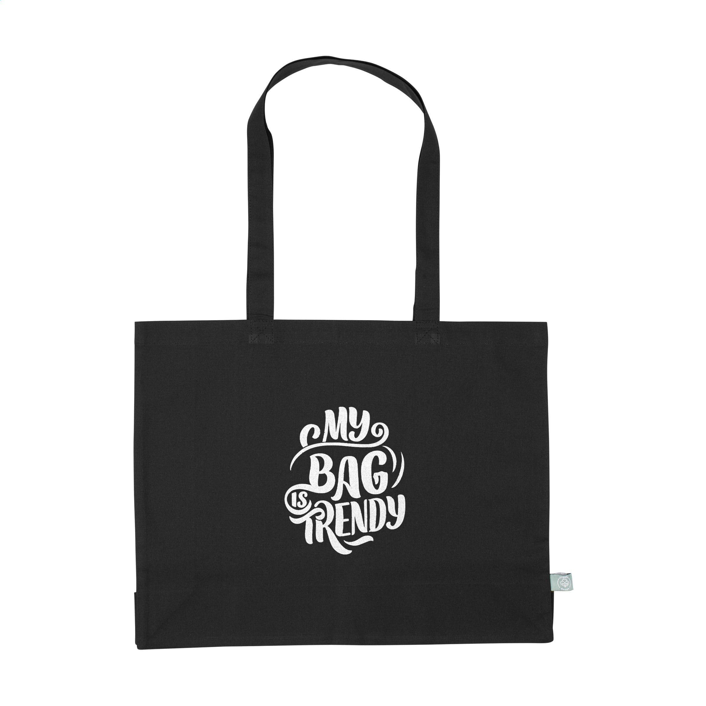 Sac Shopper coton biologique (180 g/m²) en situation