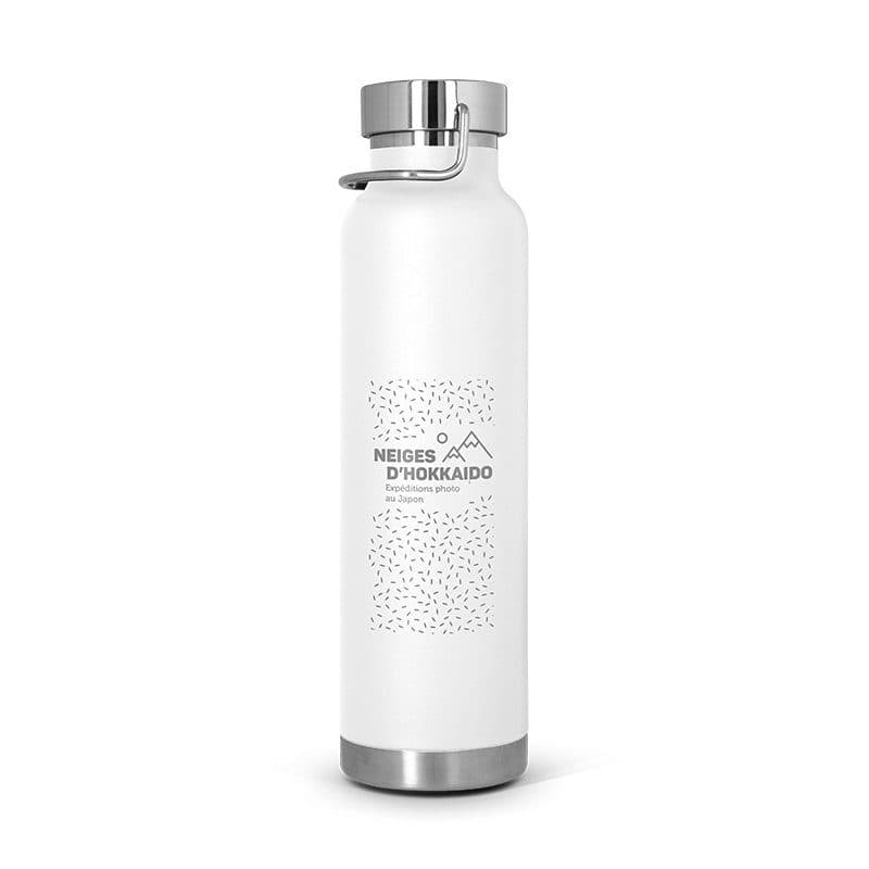 BOUTEILLE GOURDE 65 cl ISOTHERME DOUBLE-PAROI INOX en situation