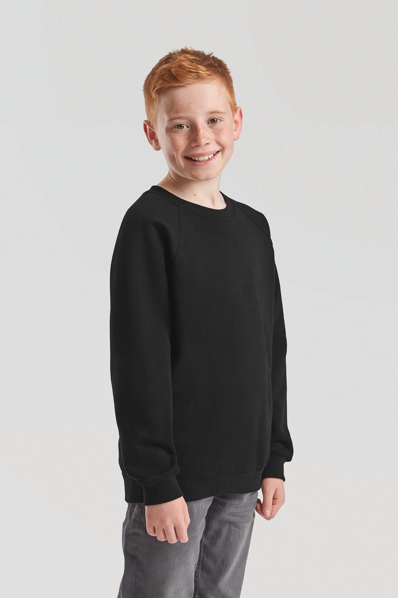 Sweat-shirt enfant manches raglan (62-039-0) en situation
