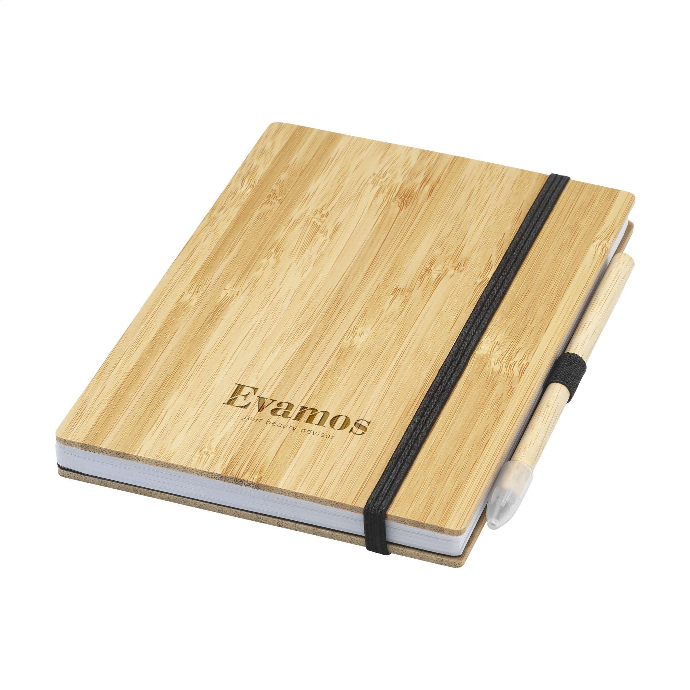 Carnet de notes BambooPlus A5 - stylo sans encre en situation