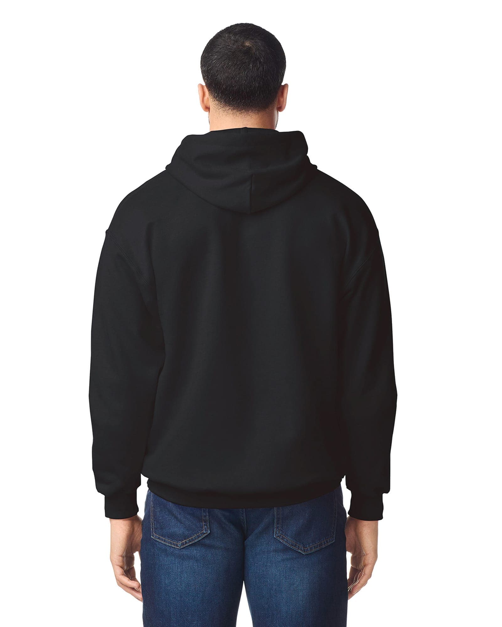 Sweat-shirt à capuche Midweight Softstyle en situation