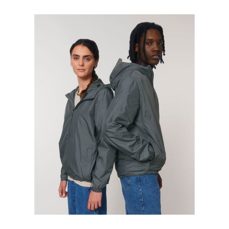 Commuter unisex multifunctional jacket coloris Gris métal profond