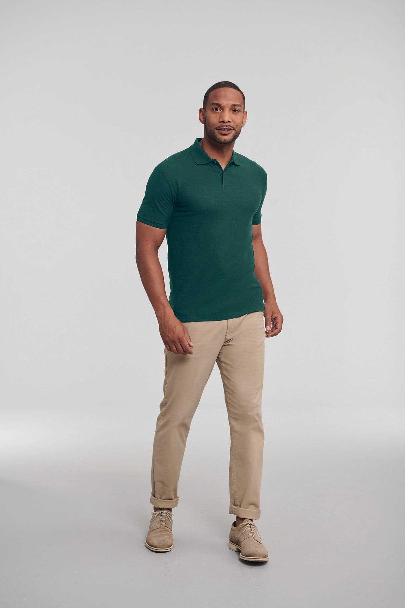 Polo homme Authentic Eco en situation