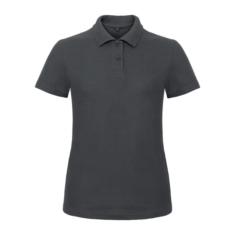 ID.001/ POLO SHIRT WOMEN coloris Anthracite