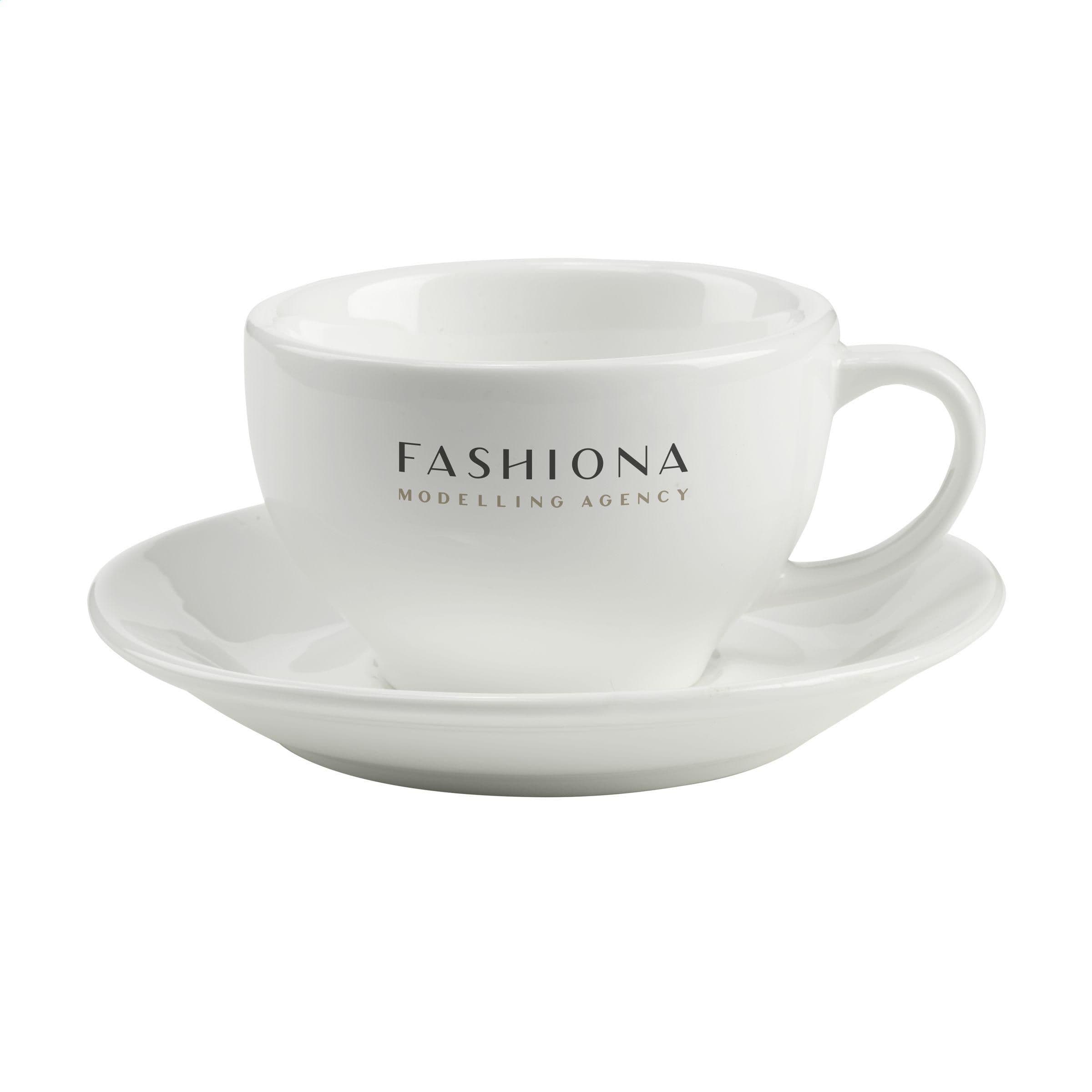 Tasse et sous-tasse Sienna 210 ml