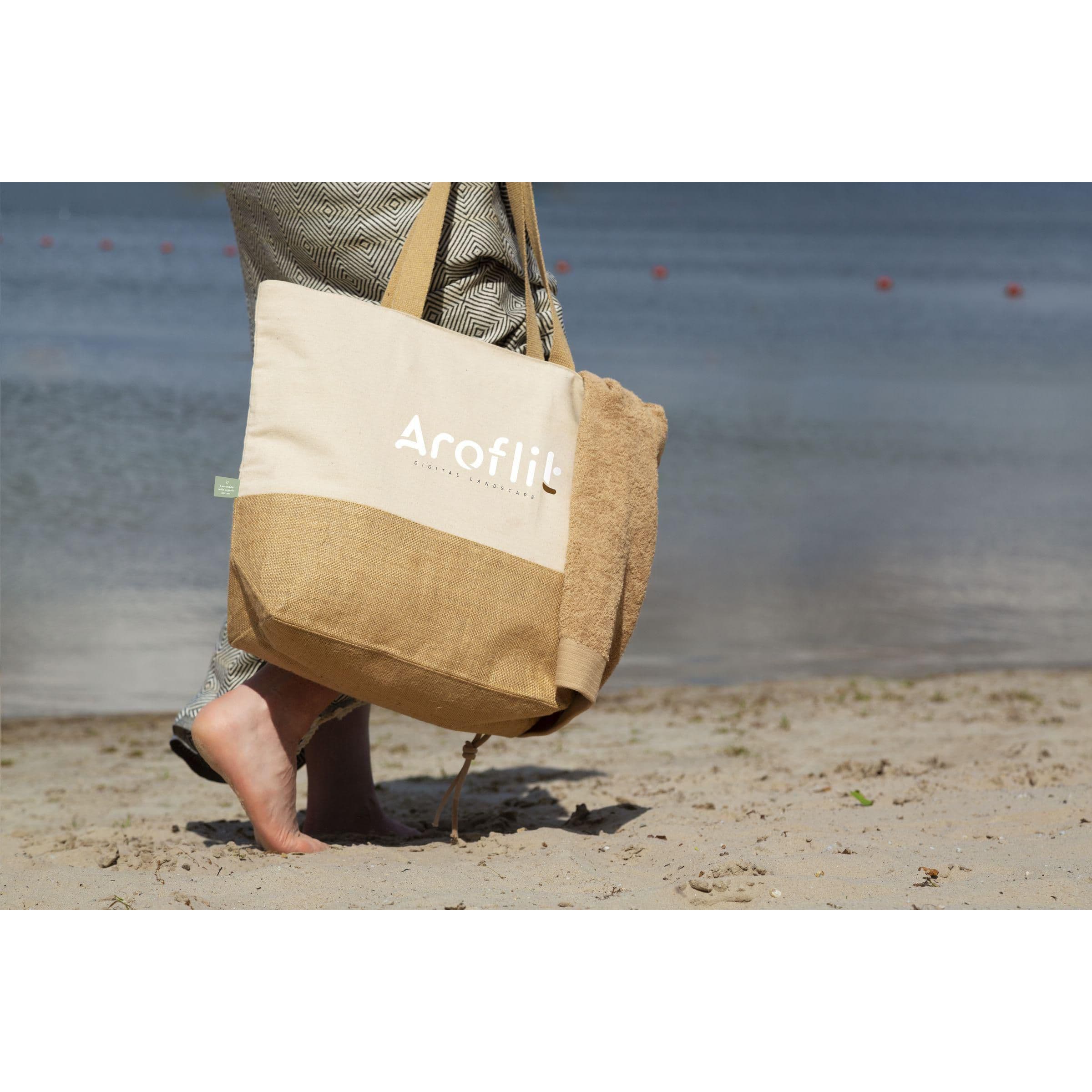 Sac Cancun en coton biologique (320 g/m²) en situation