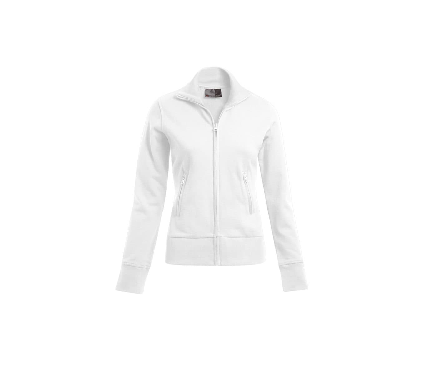 WOMEN’S JACKET STAND-UP COLLAR coloris Blanc
