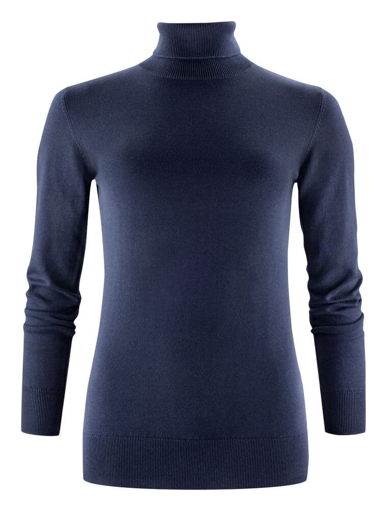 Pull Tricoté Col Roulé Ashland Femme coloris Marine