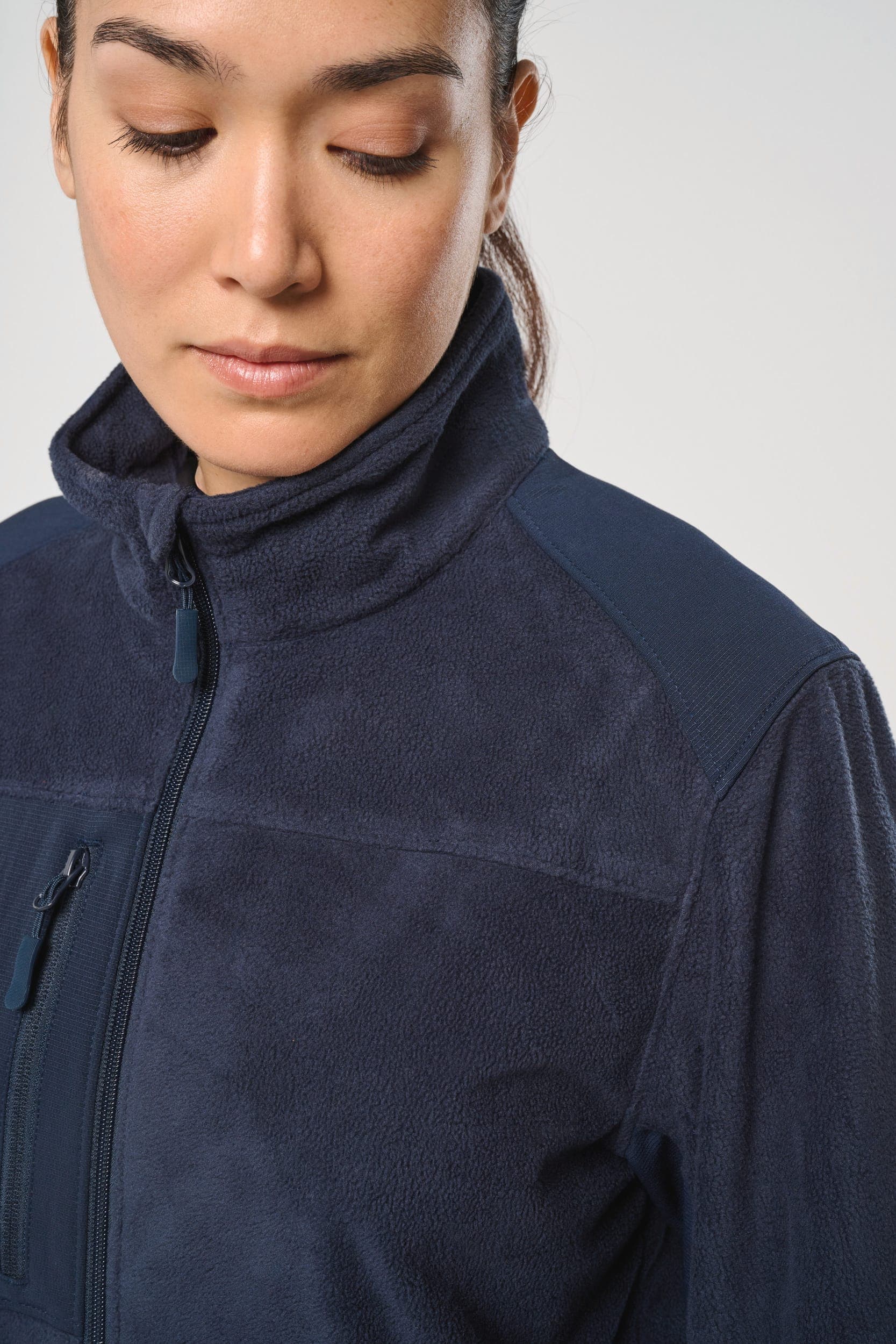 Polaire avec membrane isolante unisexe en situation