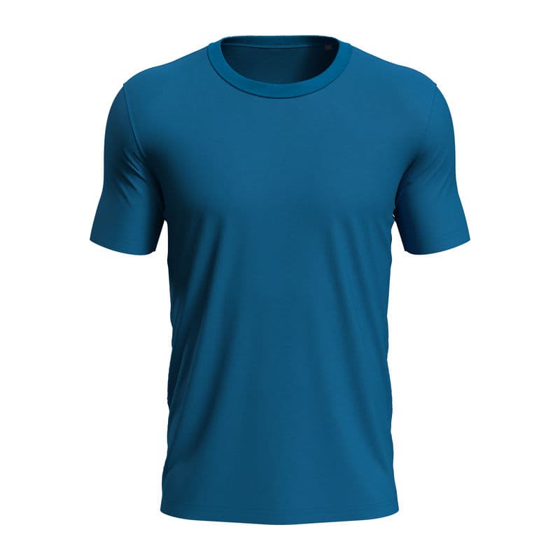Morgan Crew Neck Unisex T-shirt coloris Bleu King