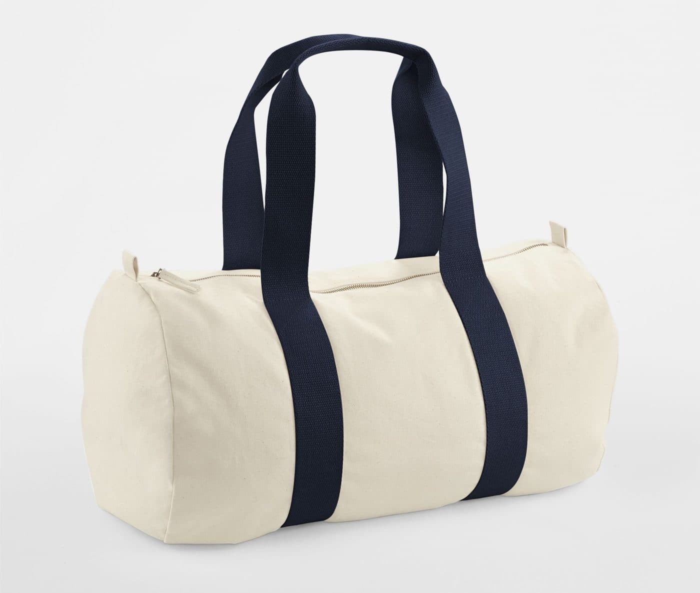 EARTHAWARE® ORGANIC BARREL BAG coloris Naturel / Bleu marine
