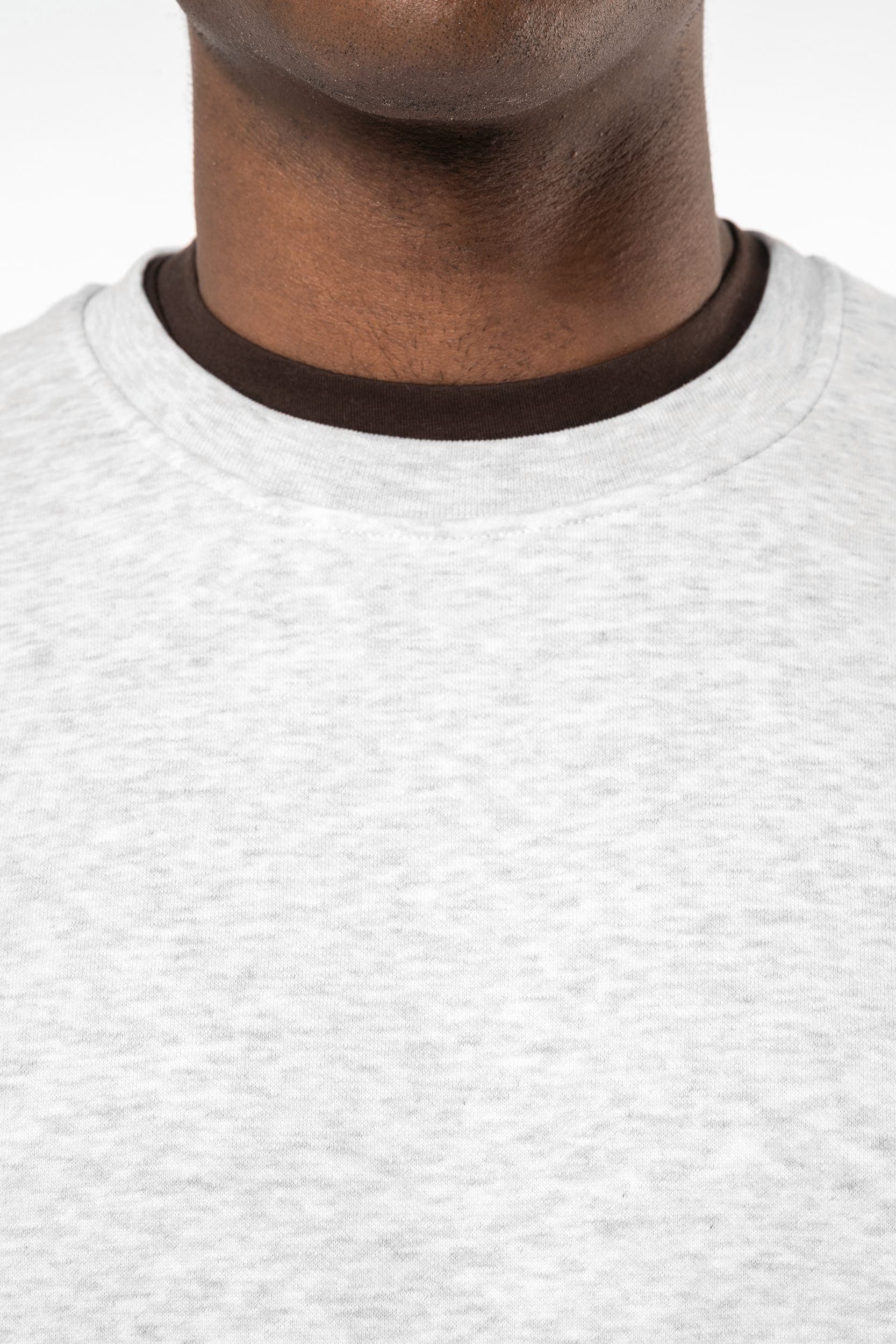 Sweat-shirt col rond homme en situation