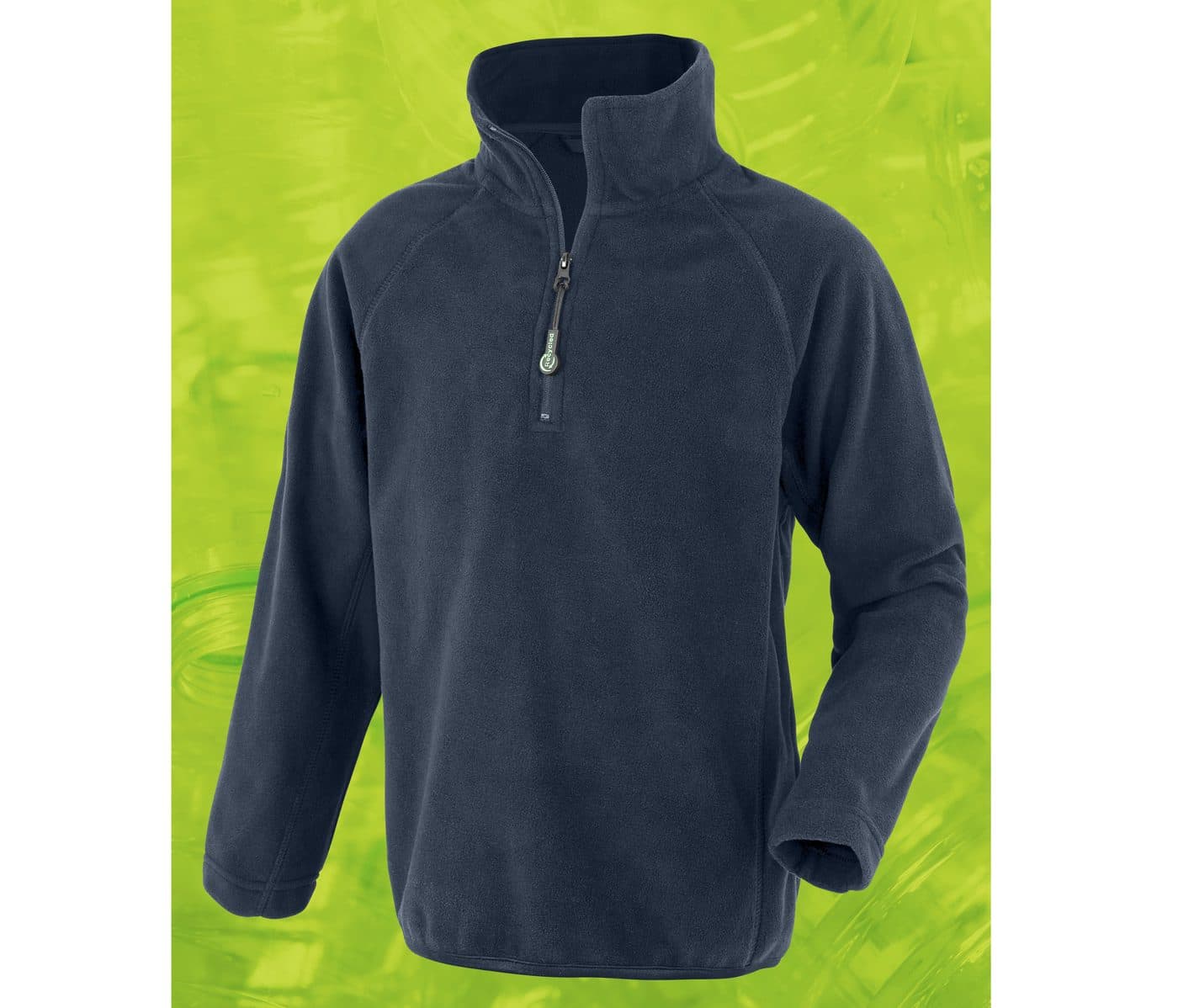 JUNIOR RECYCLED MICROFLEECE TOP coloris Marine