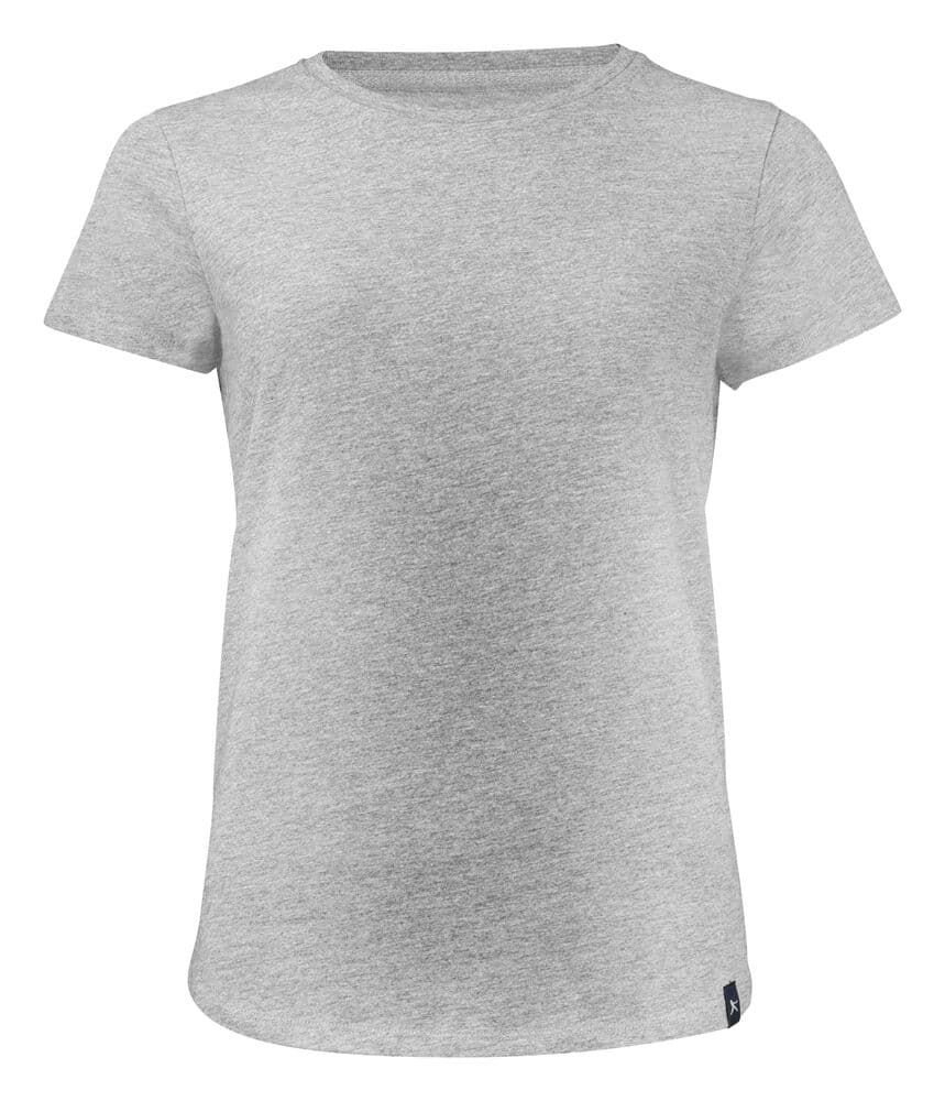 T-Shirt American U Femme coloris Gris Mélange