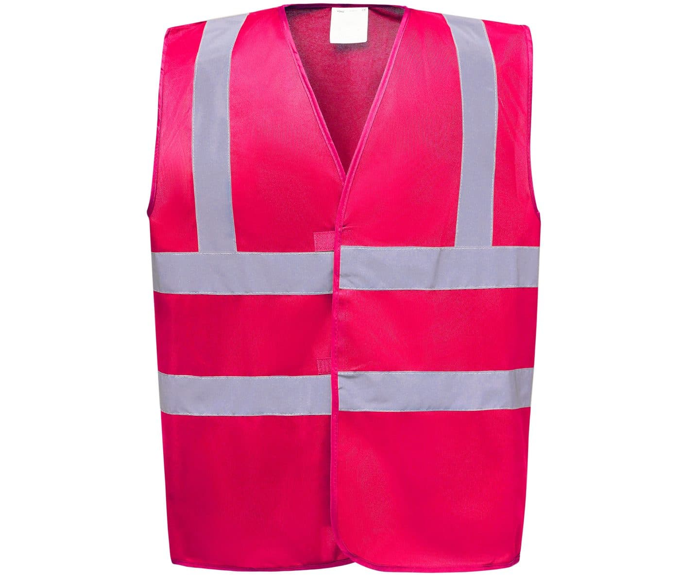 HI-VIS 2-BAND AND BRACES WAISTCOAT coloris Framboise