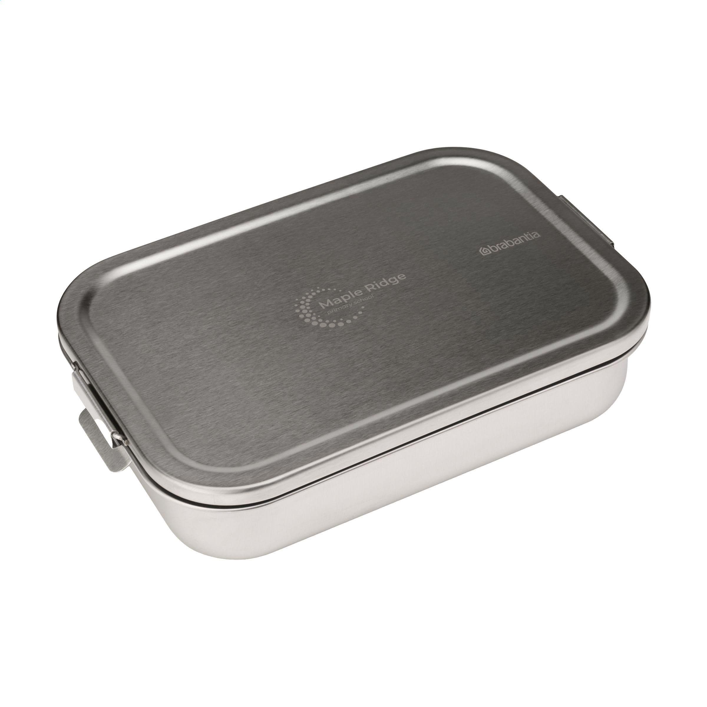 Boîte à lunch repas Brabantia Make & Take grande 2 L acier inoxydable