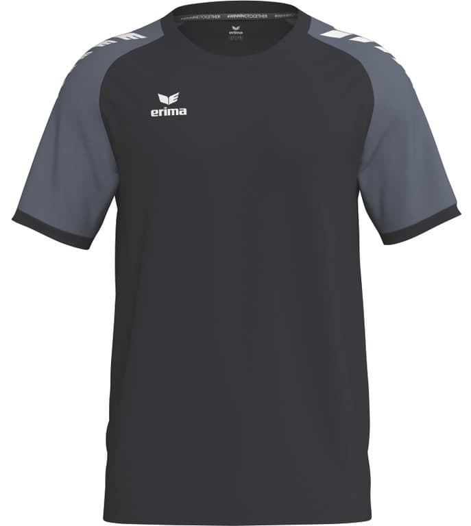 WINGS Jersey Shortsleeve coloris Noir / Gris ardoise