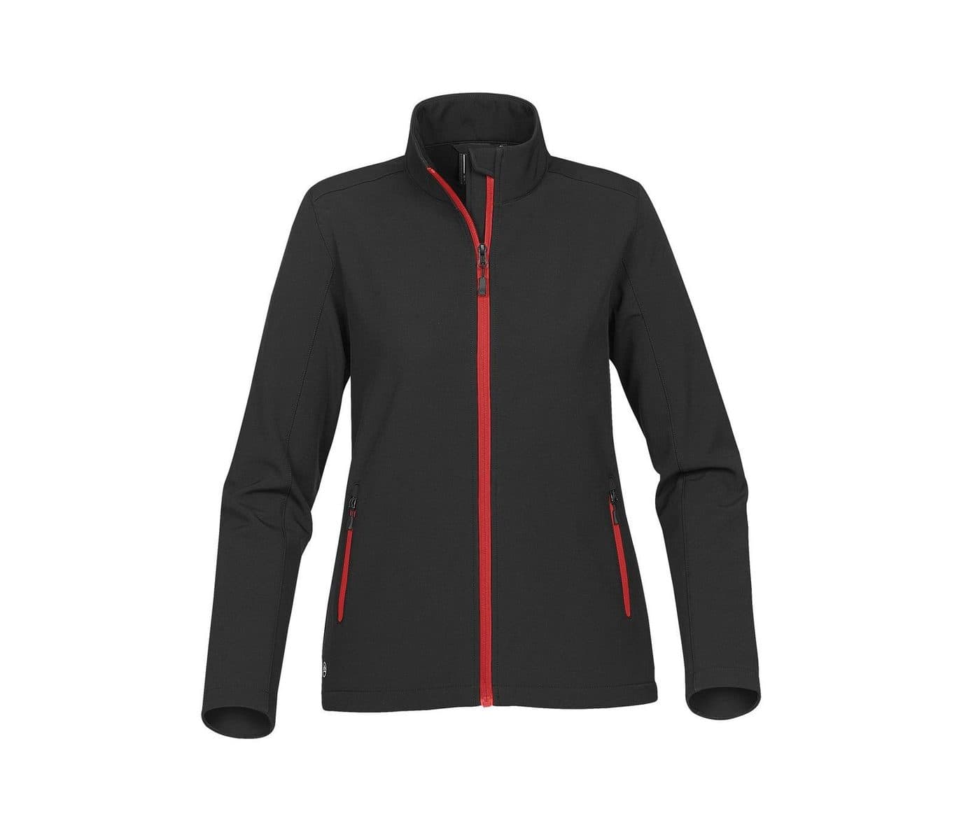 W'S ORBITER SOFTSHELL coloris Noir / Rouge vif