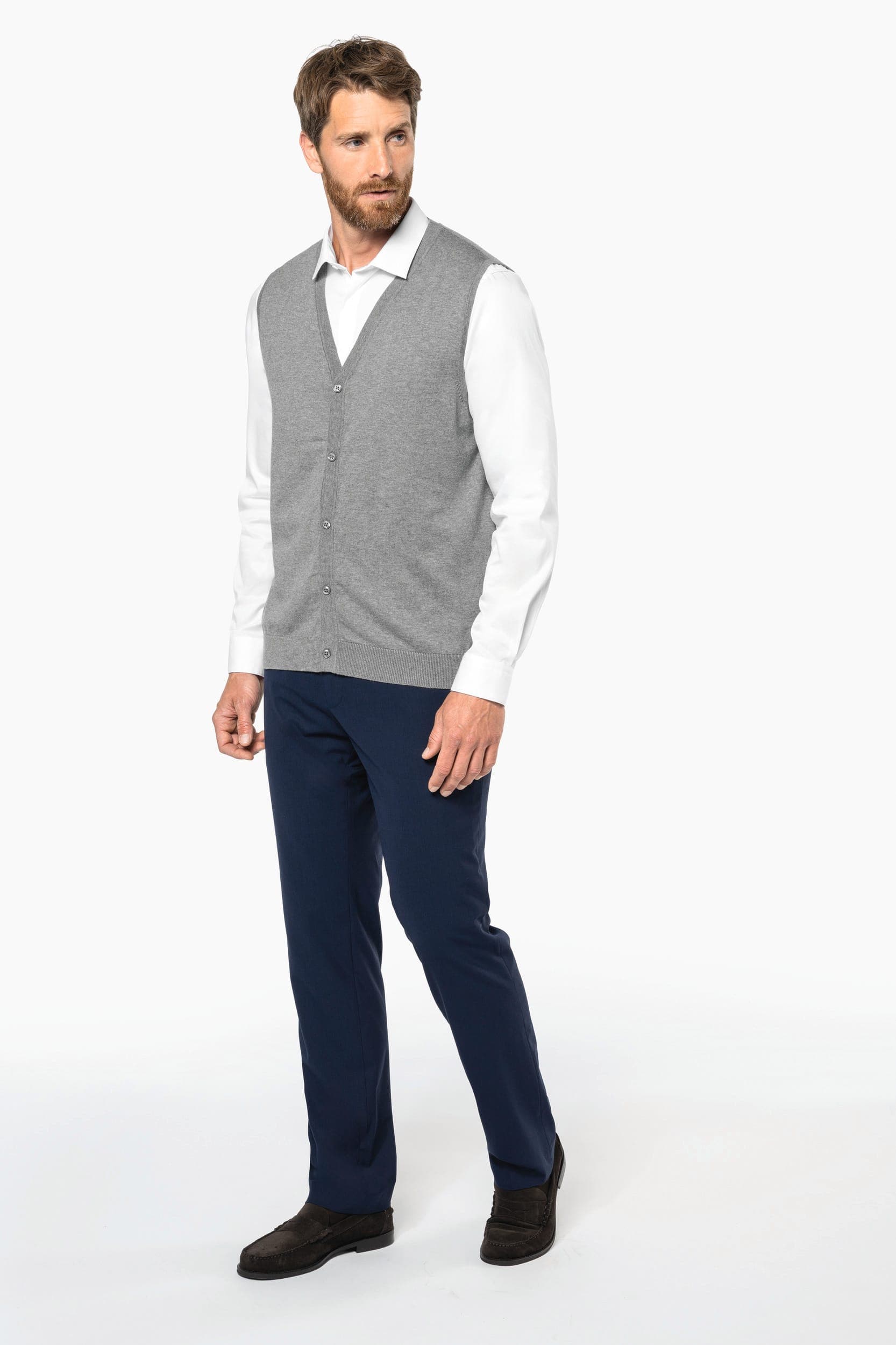 Gilet Supima® homme en situation