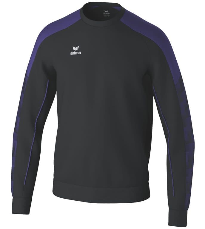 Sweat-shirt EVO STAR coloris Noir / Ultraviolet