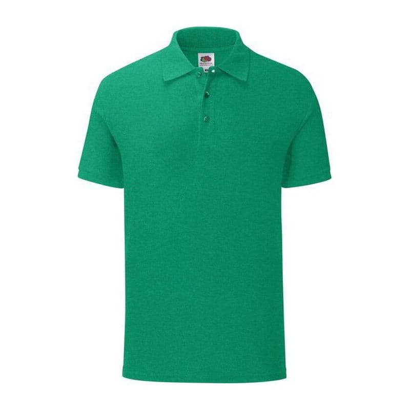 ICONIC POLO coloris Vert chiné