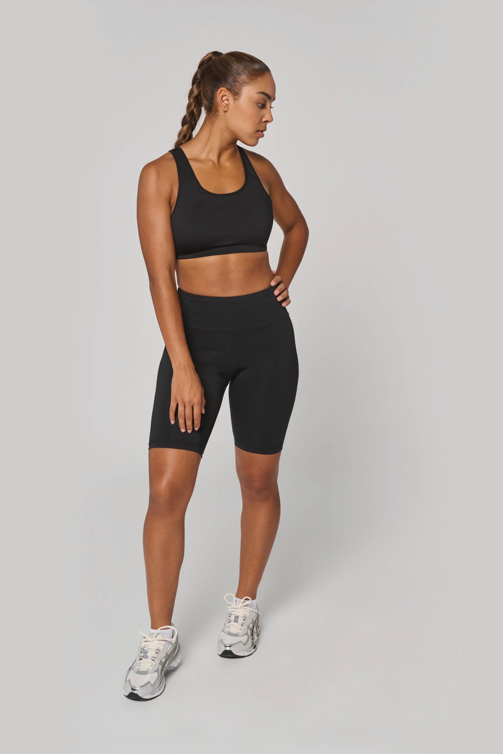 Legging mi-long écoresponsable femme en situation