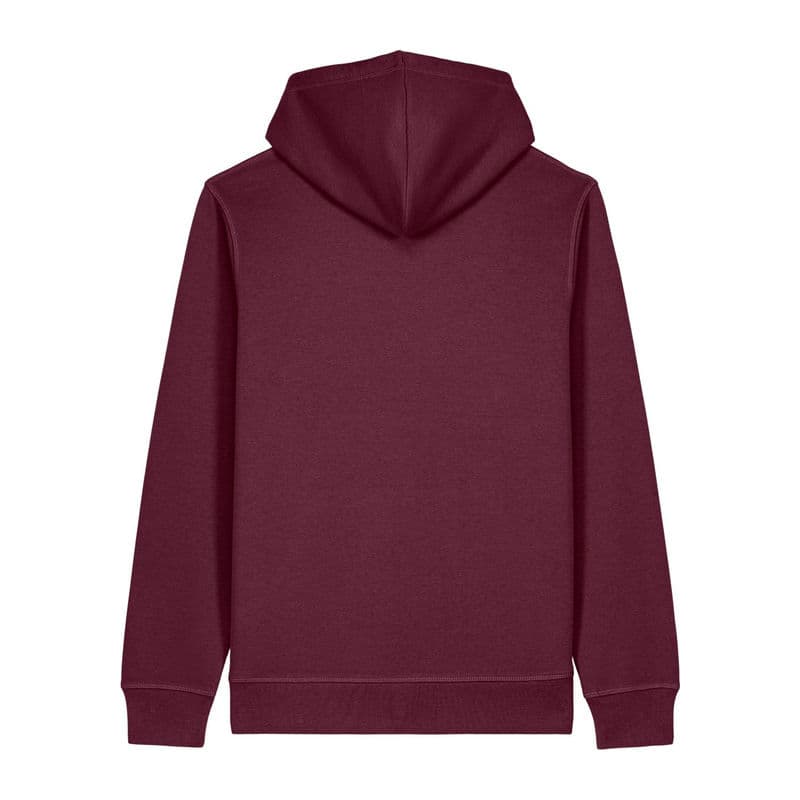 Drummer 2.0 unisex hoodie  coloris Prune profond