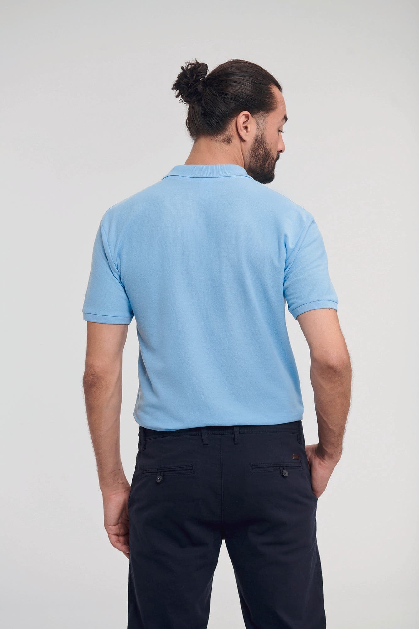 Polo homme Authentic Eco en situation