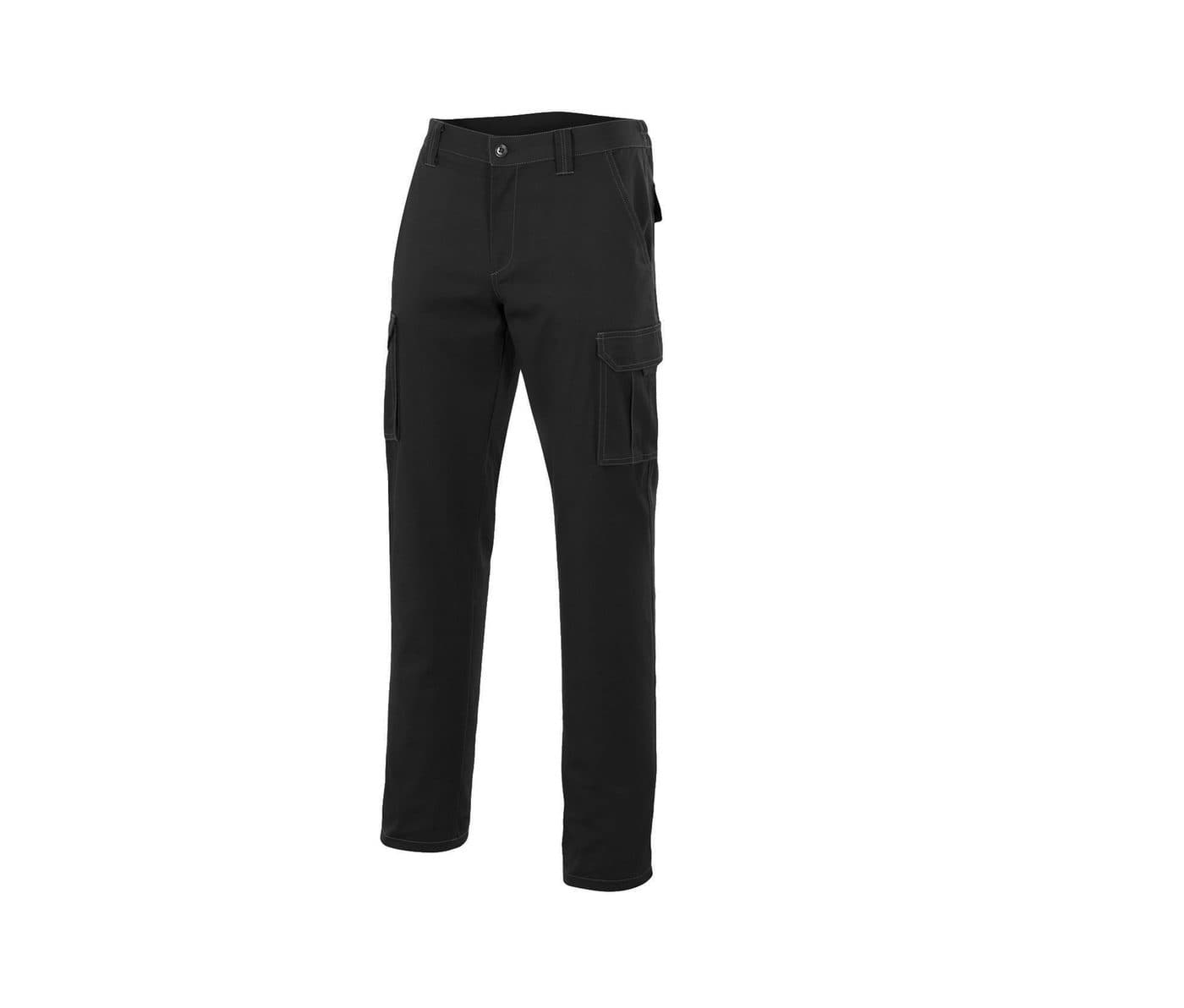 PANTALON MULTIPOCHES coloris Noir