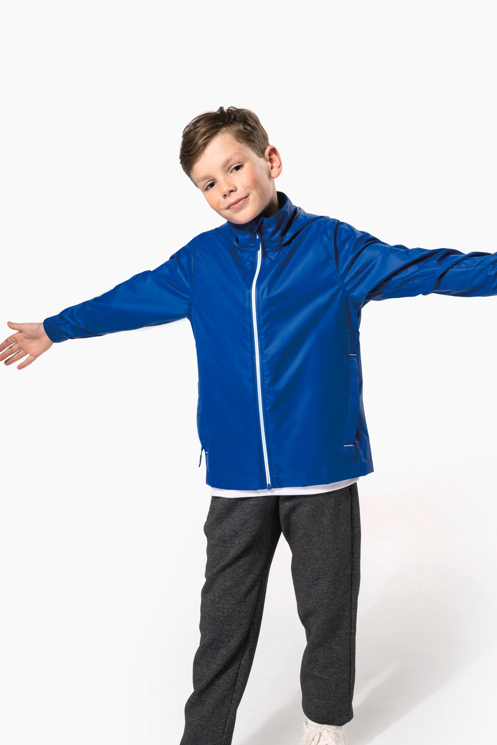 Veste de pluie enfant en situation