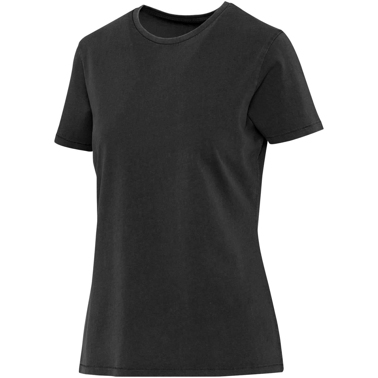 T-shirt femme délavé à manches courtes Nanaimo de 160 g/m2 coloris Noir