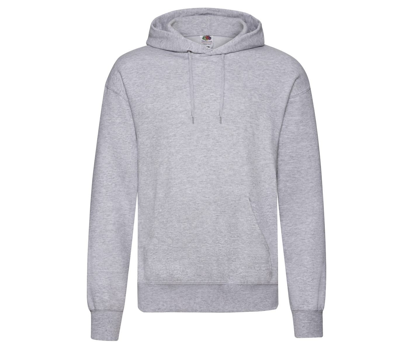 CLASSIC HOODED SWEAT coloris Gris chiné