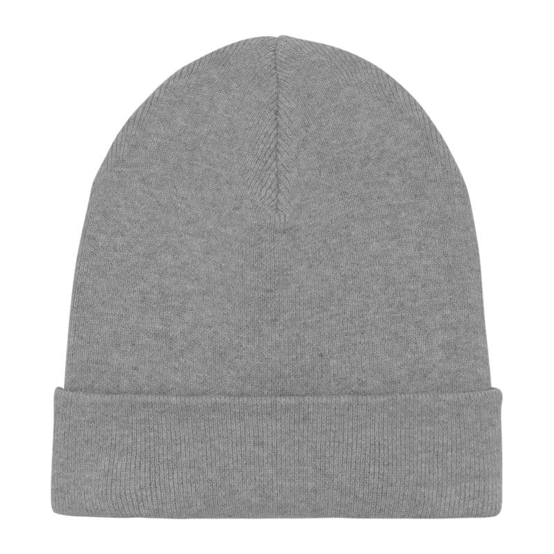 Bonnet côtelé coloris Gris chiné moyen
