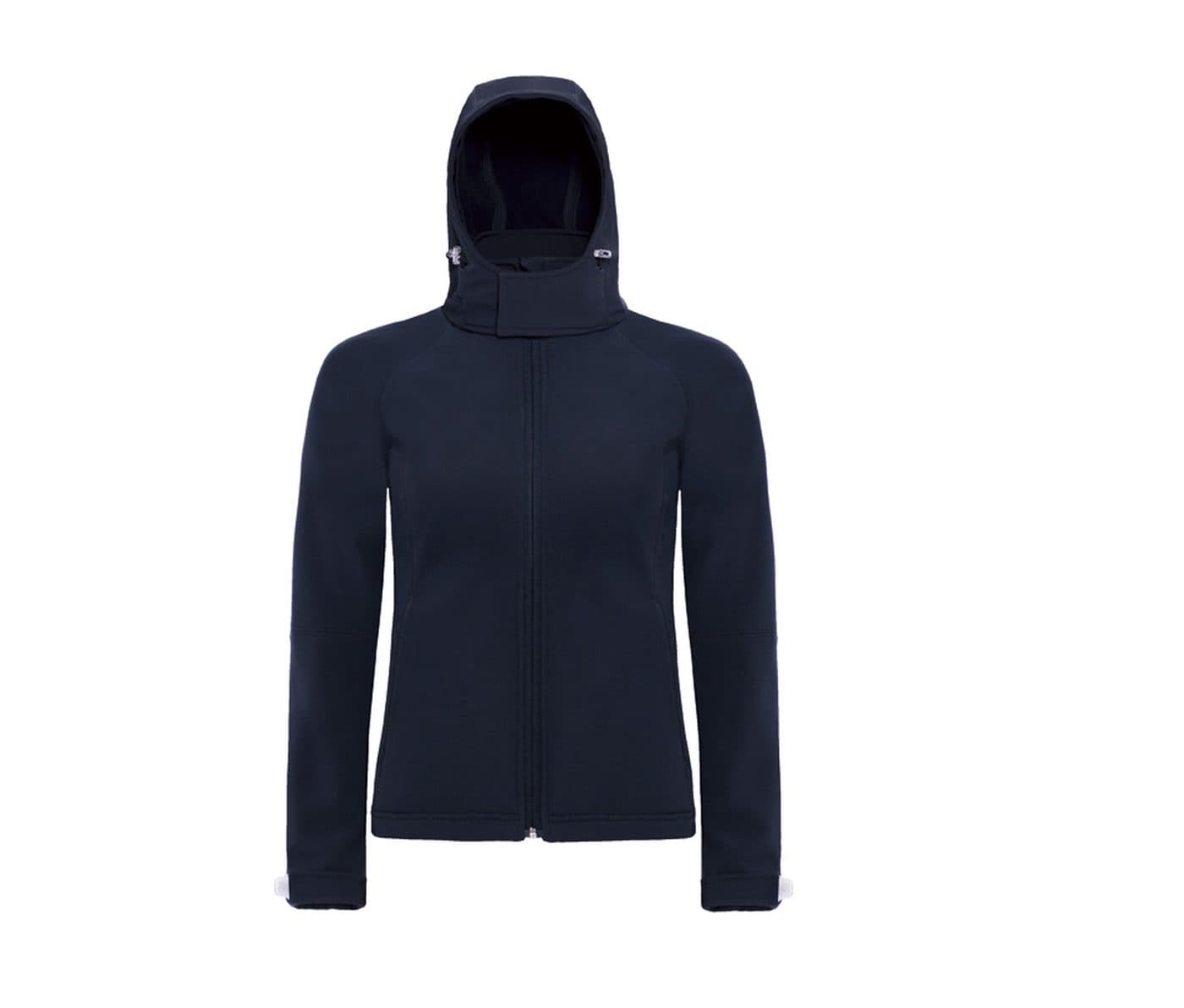 HOODED SOFTSHELL WOMEN coloris Marine